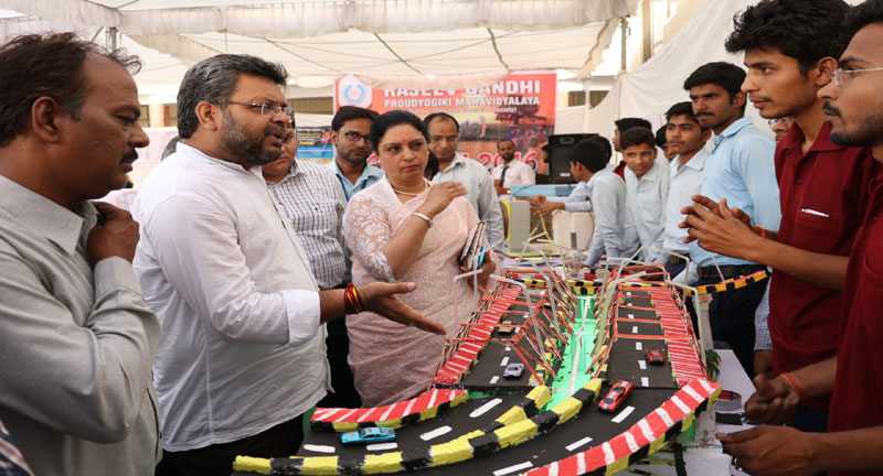 RGPM AAYAM Robotics and Visit of Students MPEB Bhopal